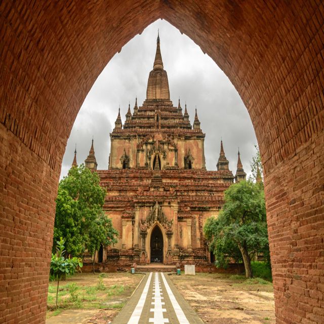 Bagan: Guided Sunset Temple Day Tour and Traditional Lunch | GetYourGuide