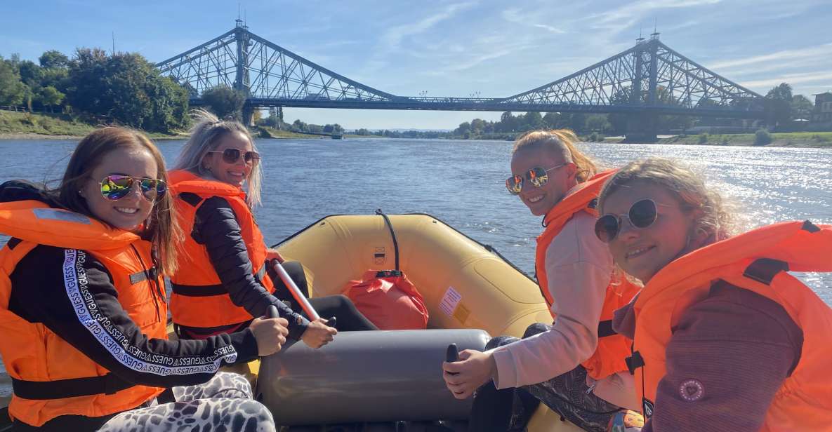 Dresden: Inflatable Boat Tour of the Old Town | GetYourGuide