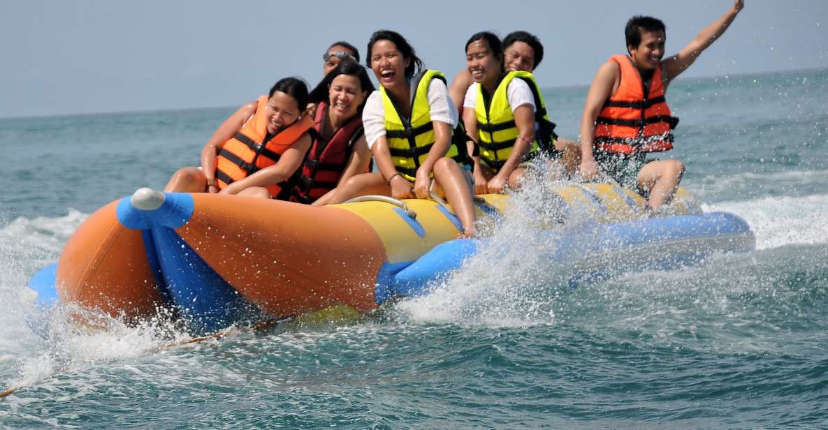 Boracay: Inflatable Banana or Dragon Boat Ride | GetYourGuide