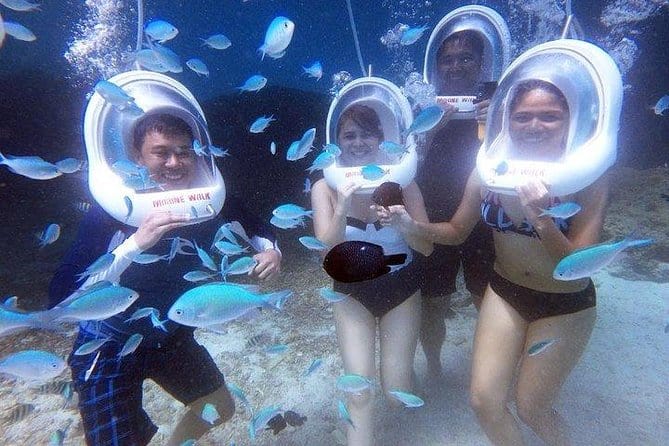 Boracay Island Hopping + Helmet Diving + Hot Kawa + Mermaid Tail Pictorial