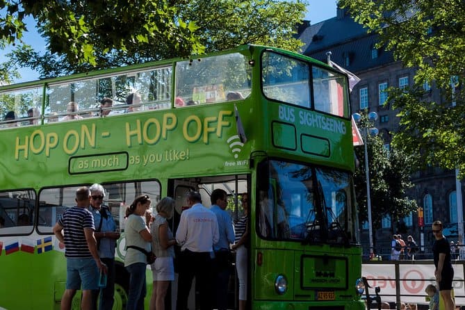 Classic Copenhagen Tour Hop On - Hop Off Bus
