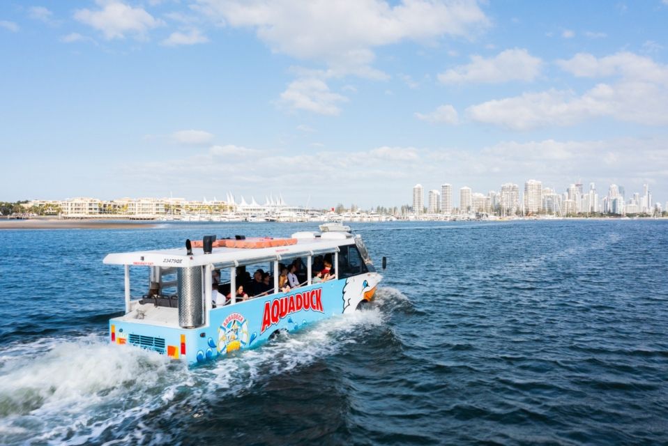 Gold Coast: Aquaduck Tour and Skypoint Deck and Dine Tickets | GetYourGuide