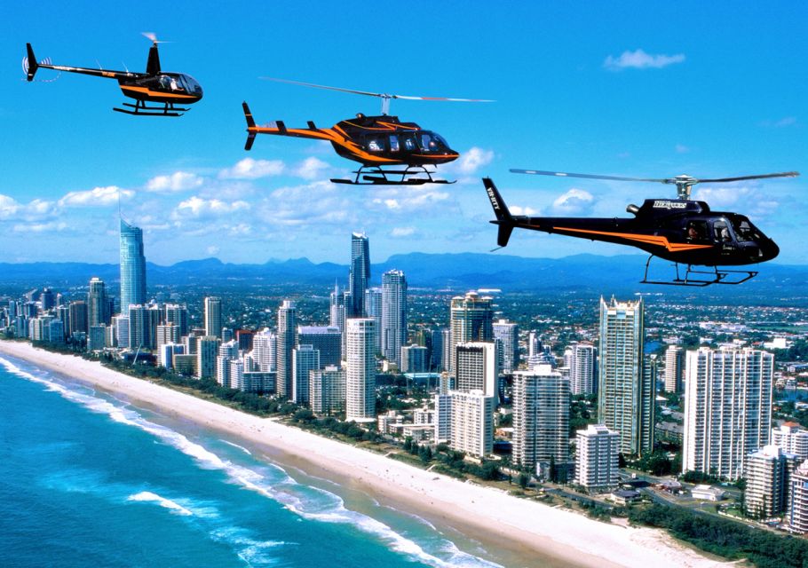 Gold Coast: Jet Boat Ride and Scenic Helicopter Tour | GetYourGuide
