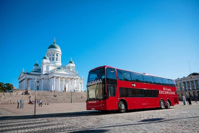 Helsinki Panorama Sightseeing Audio-Guided Bus Tour
