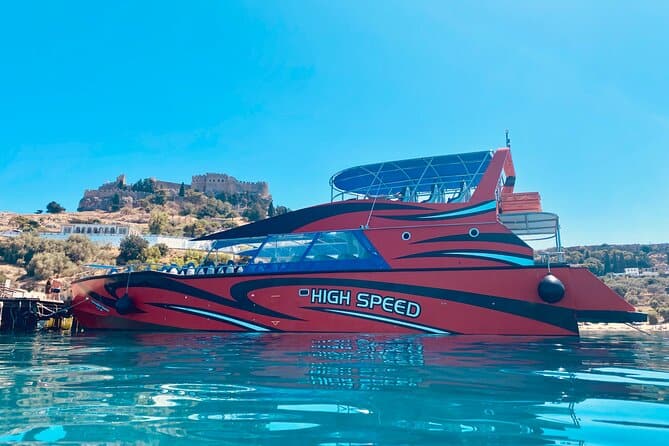 High Speed Boat to Lindos