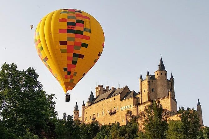 Hot Air Balloon Ride Over Toledo or Segovia with Optional Transport from Madrid