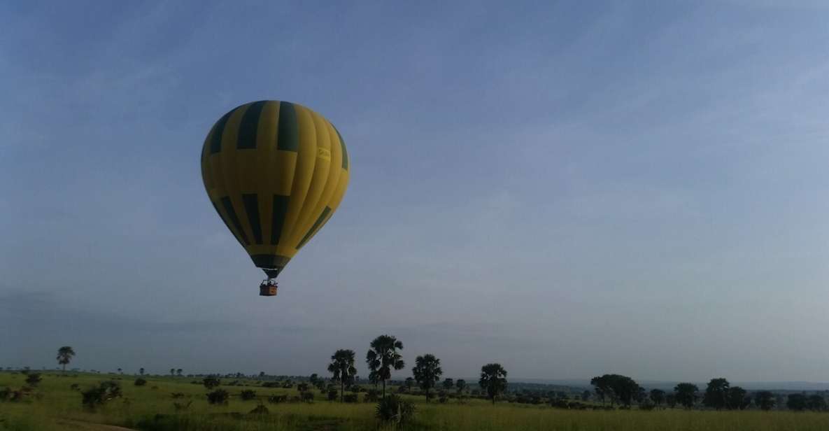 Murchison Falls: Hot Air Balloon Ride with Breakfast | GetYourGuide