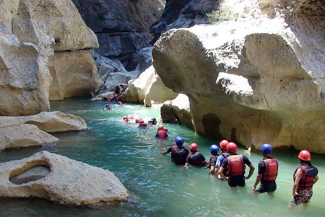 Rafting Canyoning and Zipline Adventure from Antalya