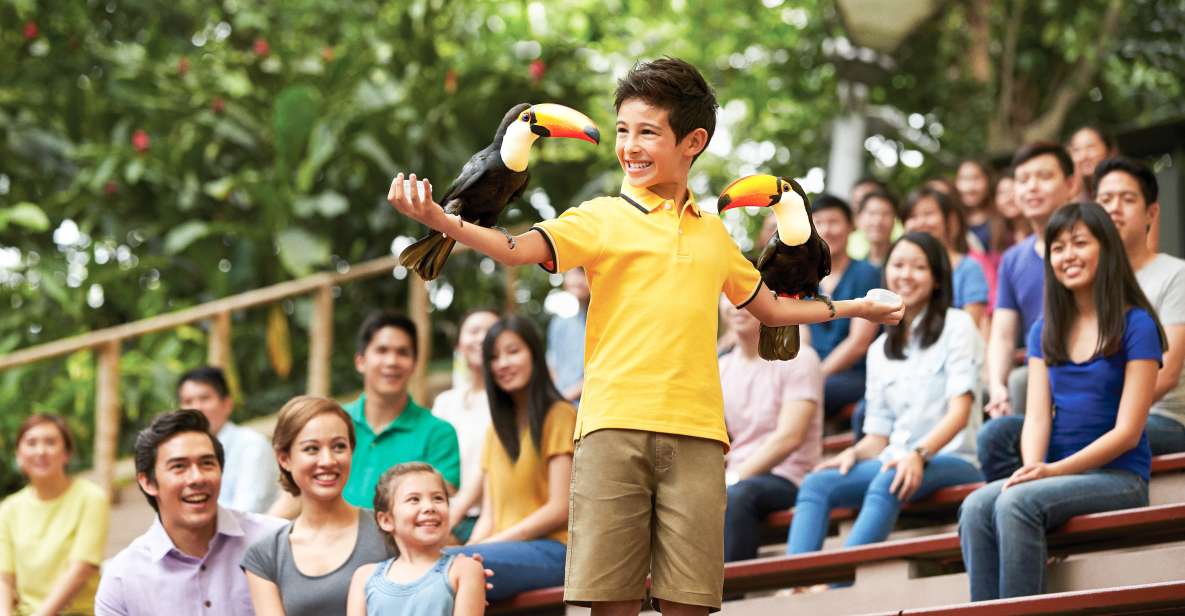 Singapore: Jurong Bird Park Instant E-tickets | GetYourGuide