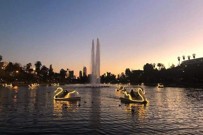 Swan Boat Rental in Echo Park