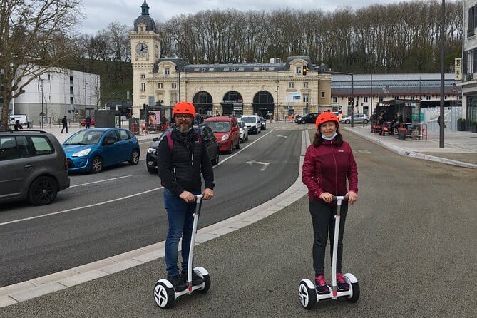 Unusual and ecological ride on a Segway and electric bike in Bayonne 2022