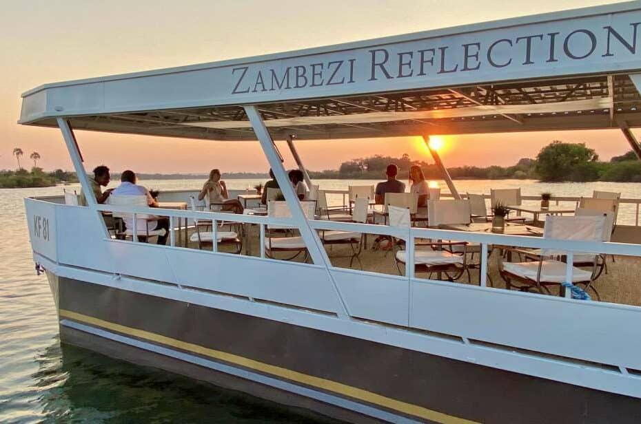 from victoria falls sunset dinner cruise