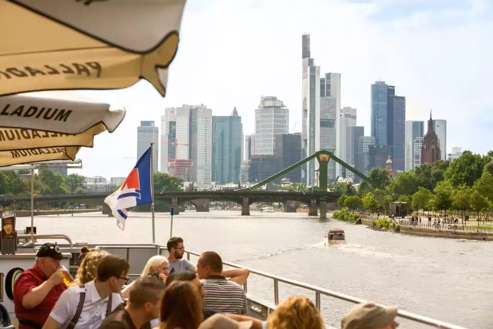1-Hour Panorama Boat Cruise Through Frankfurt am Main | GetYourGuide