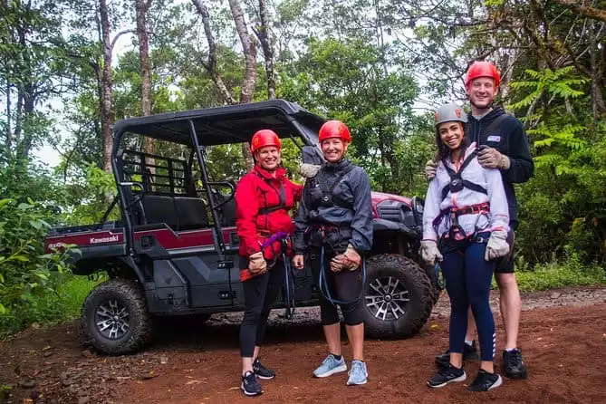 100% Adventure Park Combo: Zipline, Superman, and Mega Tarzan Tour in Monteverde