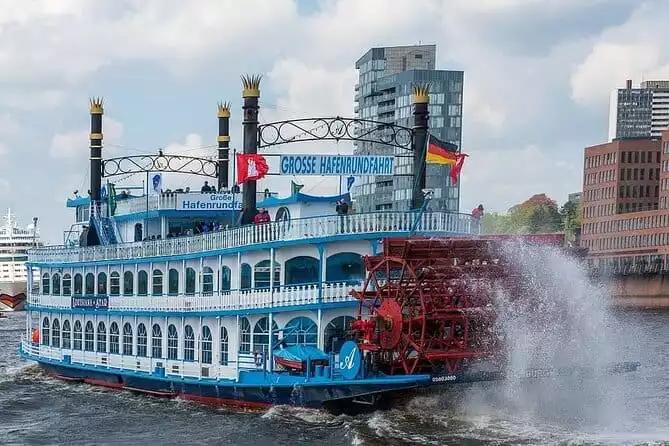 2-hour harbor tour on the beautiful Elbe