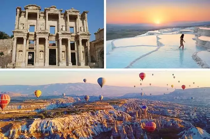 4 Days Turkey Tour Cappadocia Tour Ephesus Tour Pamukkale Tour