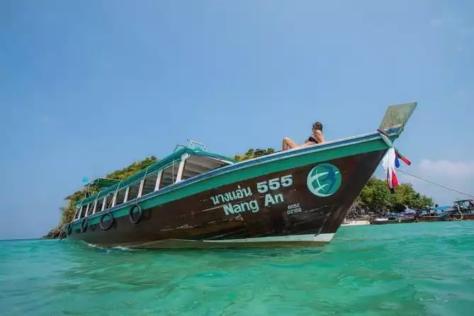 4-Island Tour by Traditional Big Longtail Boat from Krabi