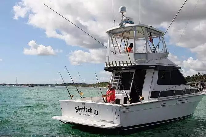 Punta Cana Private Fishing Charter on 39 Foot Boat