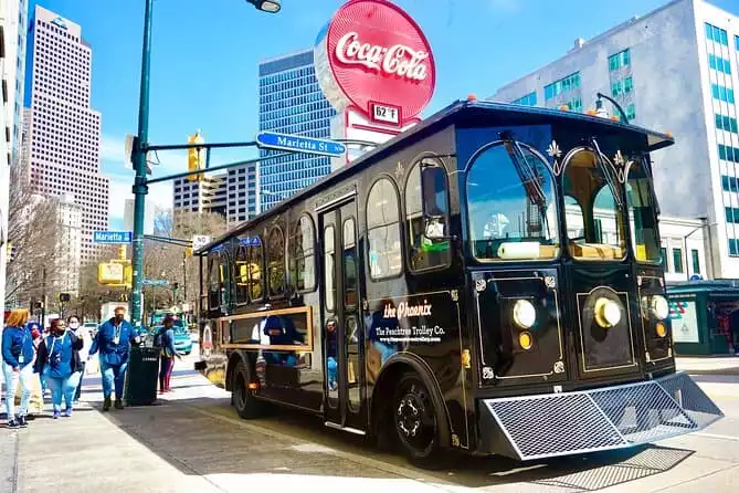 90-Minute Narrated Sightseeing Trolley Tour in Atlanta