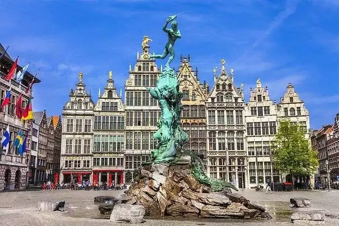 Bus day trip to Antwerp & Ghent from Brussels + Atomium stop