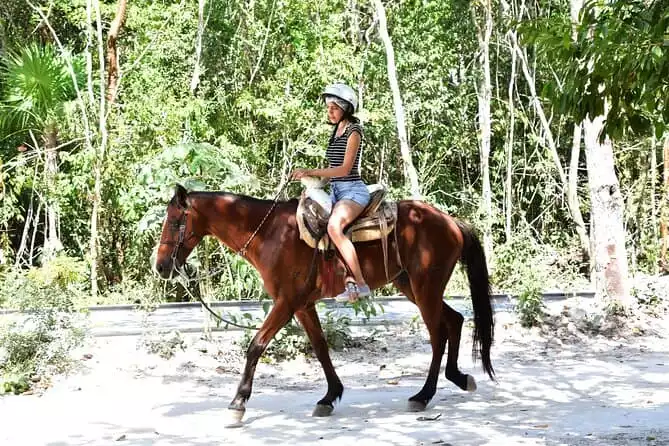 ATV Combo (Horseback, Ziplines, Cenote, Water, Lunch and Transfer Included)