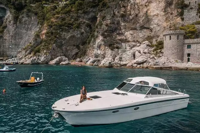 Amalfi Coast Private Boat Excursion from Positano, Praiano, Amalfi, Minori or Maiori