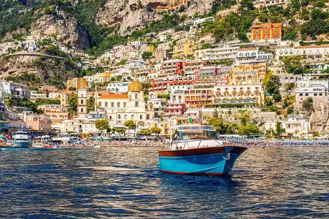 Amalfi Coast Small group Tour by Boat from Sorrento
