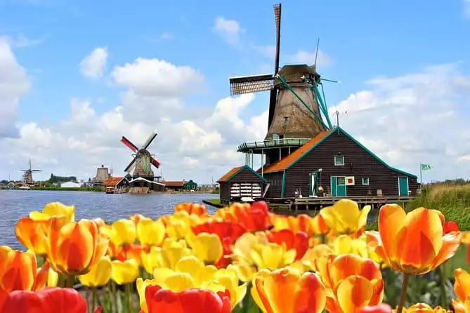 Keukenhof Gardens and Zaanse Schans Windmills Guided Day Tour from Amsterdam
