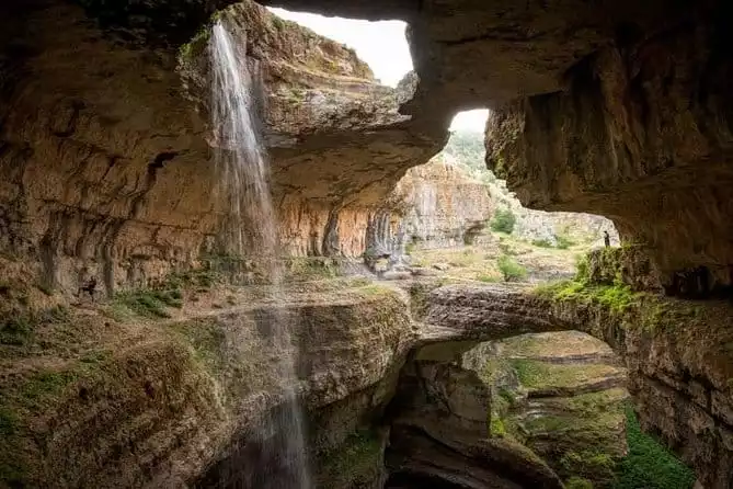 Baatara Gorge Waterfall, Jeita Grotto and Byblos Tour