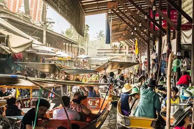 Bangkok Floating Market & Ayutthaya by Road