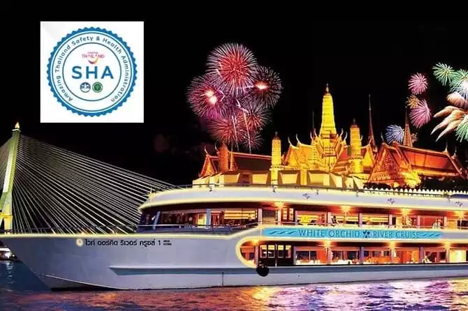 Bangkok: White Orchid Dinner Cruise (SHA Plus)