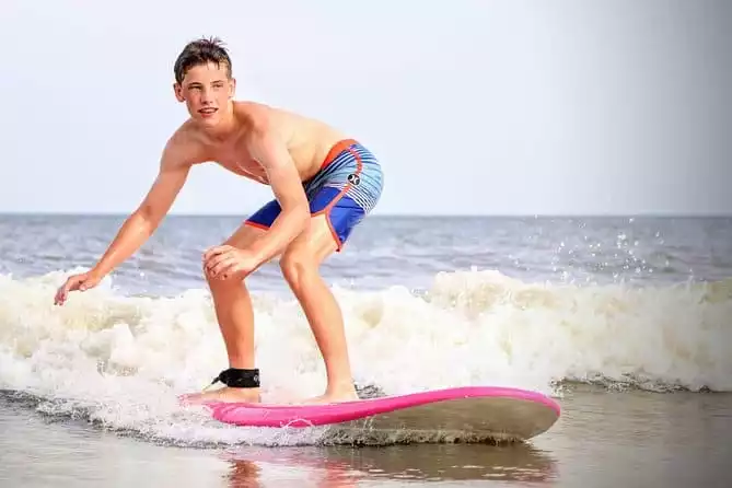 Beginner Surf Lessons with a Galveston Local