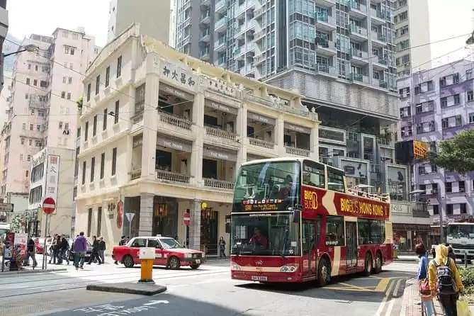Big Bus Hong Kong Open Top Hop-On Hop-Off Sightseeing Tour