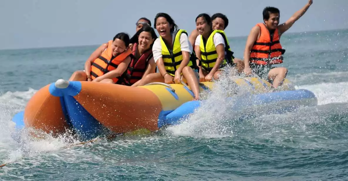 Boracay: Inflatable Banana or Dragon Boat Ride | GetYourGuide