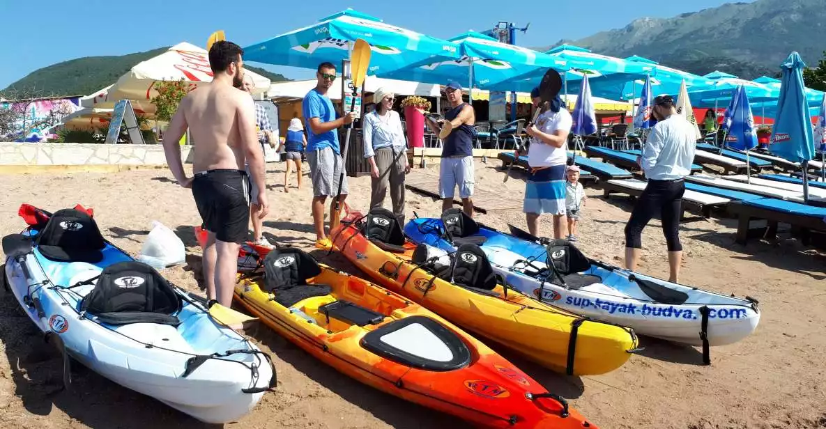 Budva: Kayak & Stand Up Paddle Board Rental | GetYourGuide