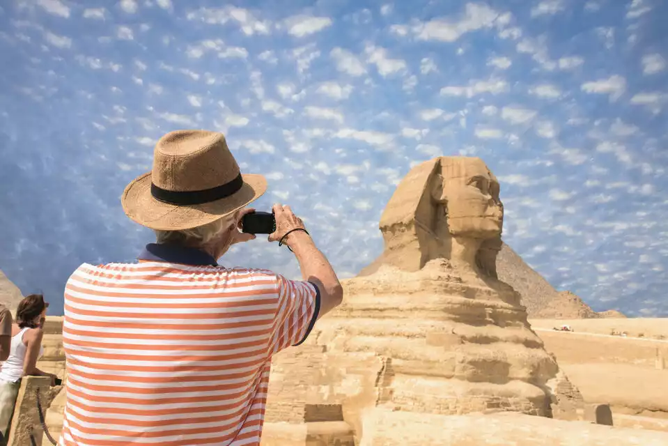 Cairo: Pyramids of Giza, Sphinx, Saqqara, Memphis & Lunch | GetYourGuide