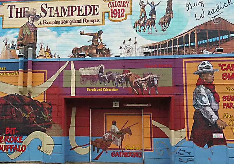 Calgary: 2 Hour Stampede Park Art & Wild West Tour | GetYourGuide