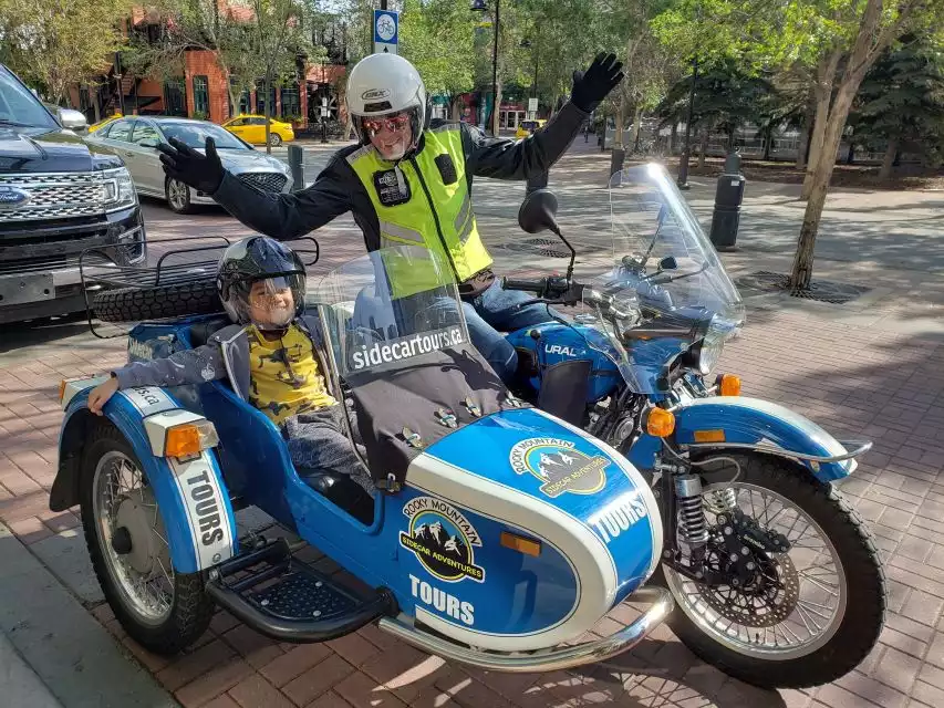 Calgary: City Tour by Vintage-Style Sidecar Motorcycle | GetYourGuide