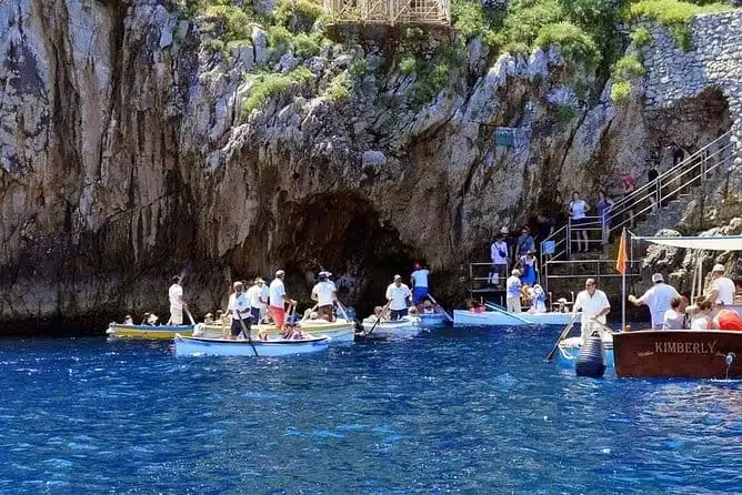 Capri Island Cruise. Full day group tour experience from Positano