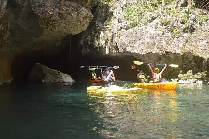 Cave Kayaking & Ziplines
