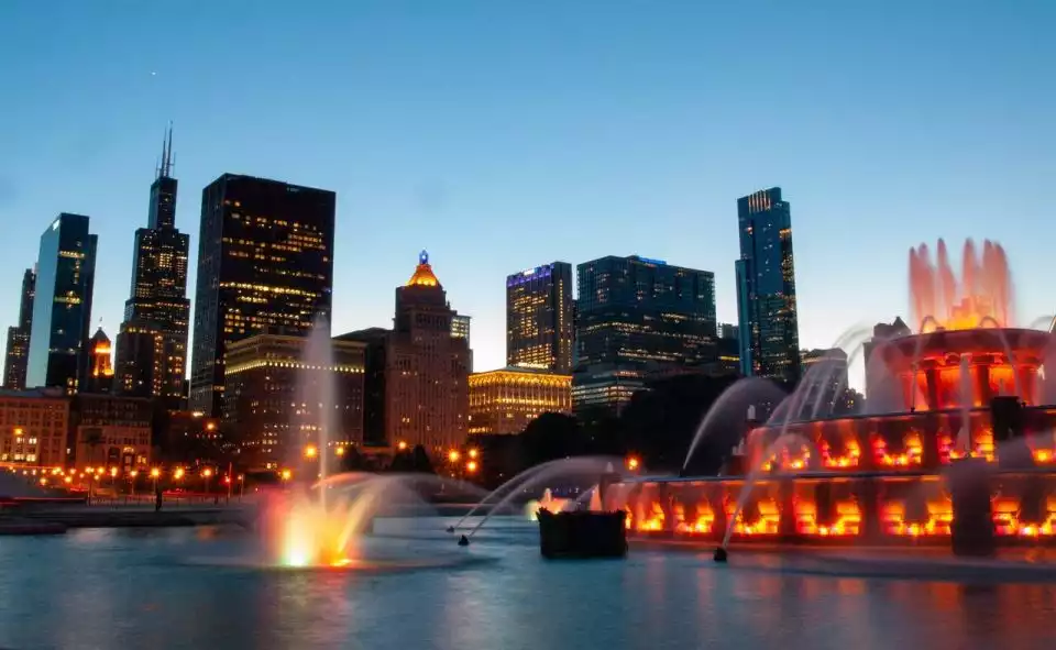 Chicago: Night Tour with Willis Tower Entry and River Cruise | GetYourGuide