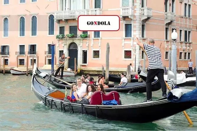 Venice: Grand Canal by Gondola with commentary