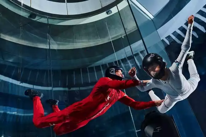 El Paso Indoor Skydiving Experience with 2 Flights & Personalized Certificate