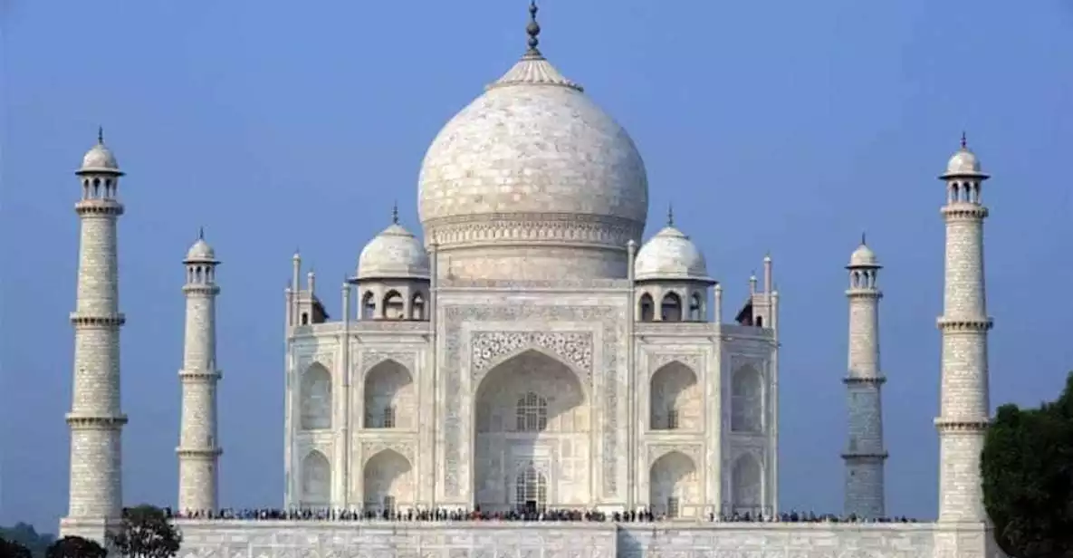 From Delhi: Taj Mahal and Agra Fort Guided Tour with Lunch | GetYourGuide