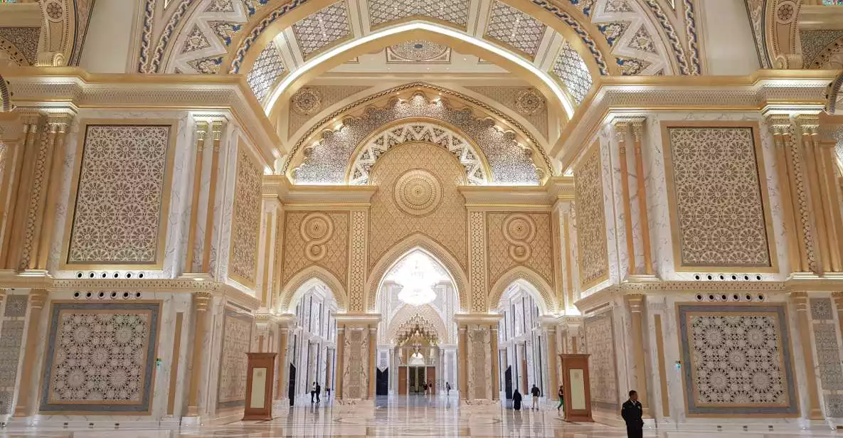 From Dubai: Private Abu Dhabi Day Tour with Qasr al Watan | GetYourGuide