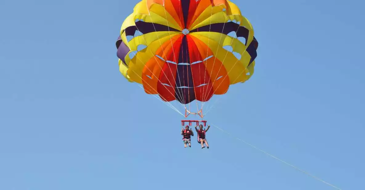 From Hurghada: Parasailing Adventure with Private Transport | GetYourGuide