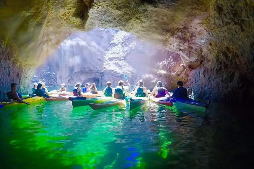 From Las Vegas: Emerald Cave Half-Day Kayak Tour | GetYourGuide