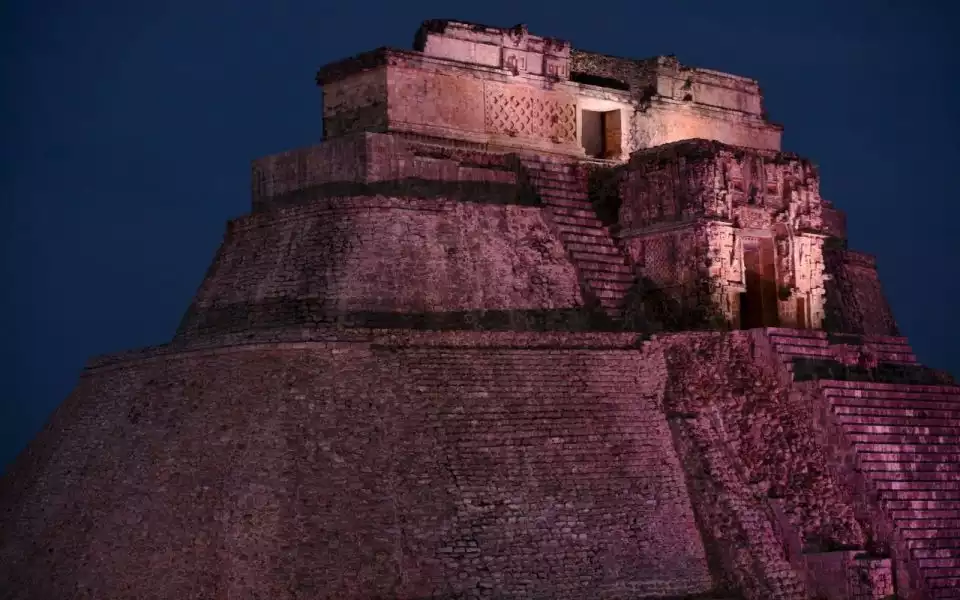 From Merida: Uxmal Light and Sound Night Experience Tour | GetYourGuide