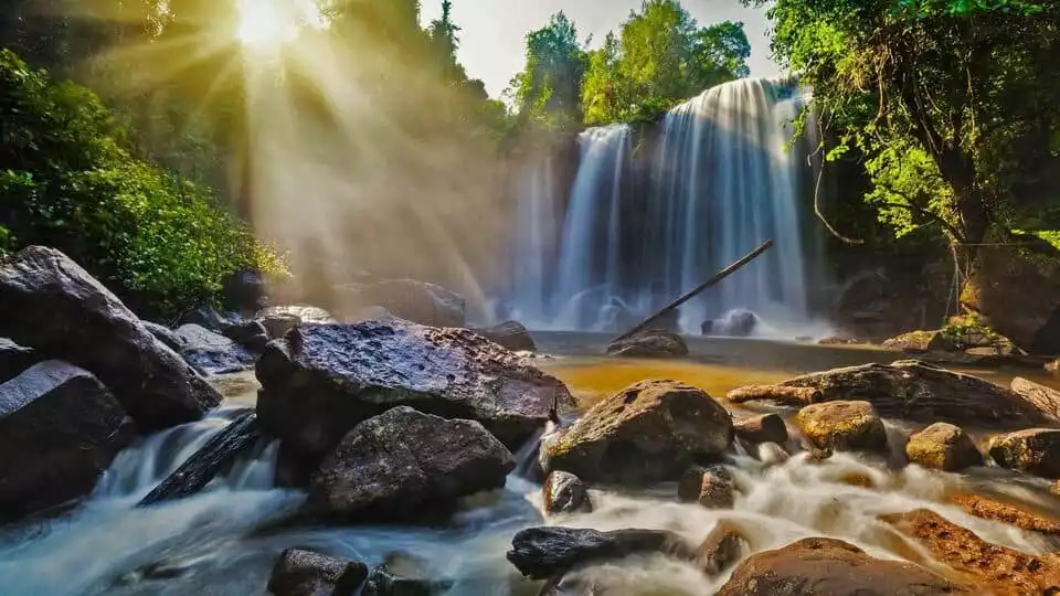 From Siem Reap: Small-Group Phnom Kulen Waterfall Day Tour | GetYourGuide