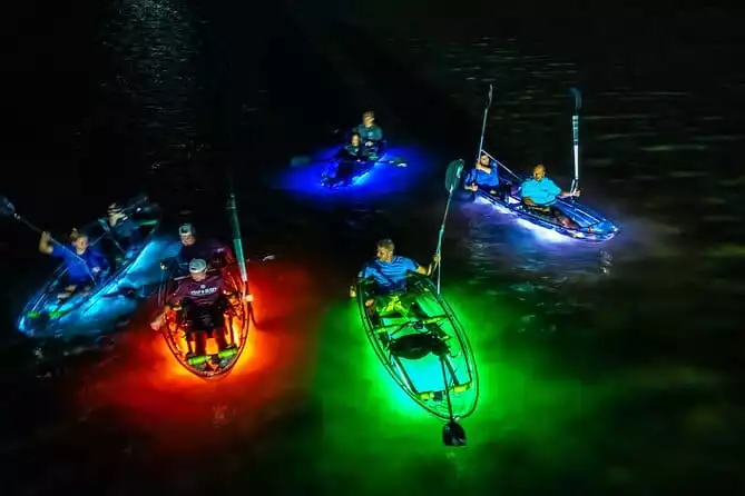 Glowing Kayak Tour Corpus Christi - North Padre Island